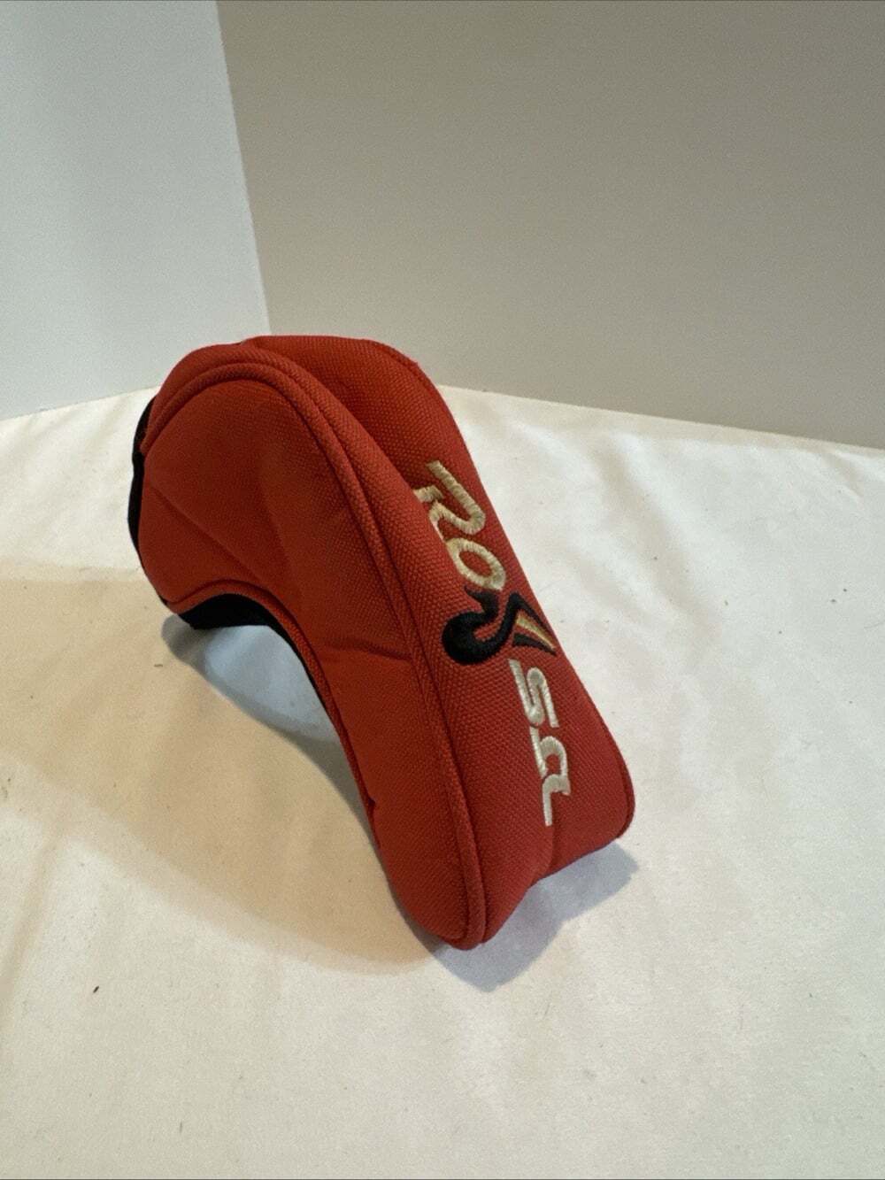 Taylor Made Rossa Red Blade Putter Head Cover Fair Shape Rare